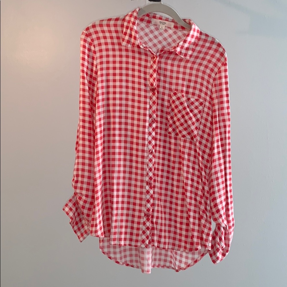 Gingham Blouse